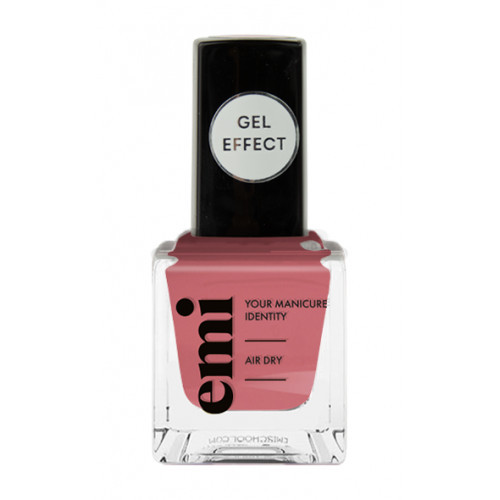 E.Mi Nail Polish Gel Effect Nagų lakas, Marsala