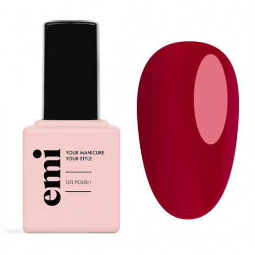 E.Mi E.MiLac Color Gel Polish Gelinis nagų lakas, 454 Warning Shot