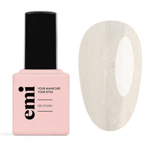 E.Mi E.MiLac Color Gel Polish Gelinis nagų lakas, 458 Midnight Sun