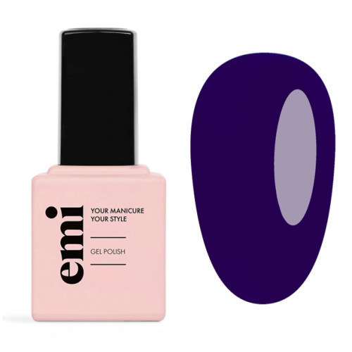 E.Mi E.MiLac Color Gel Polish Gelinis nagų lakas, 489 Silhouette