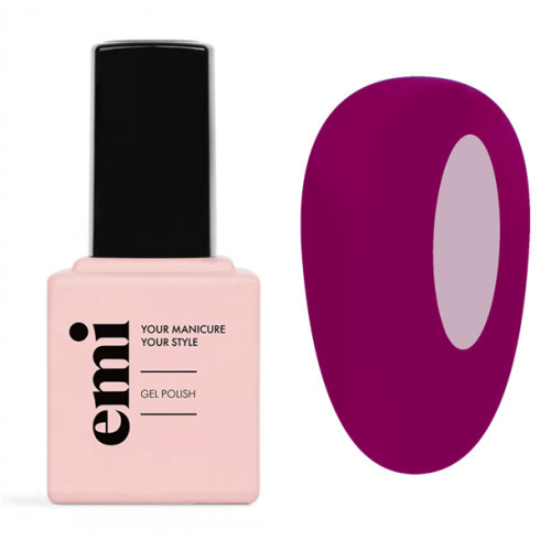 E.Mi E.MiLac Color Gel Polish Gelinis nagų lakas, 490 Charisma