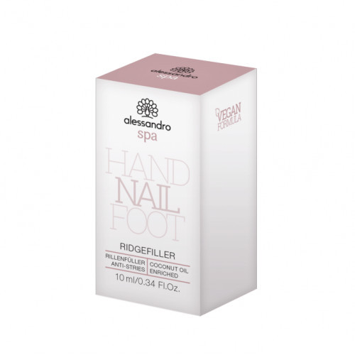 Alessandro Ridge Filler Išlyginamasis nagų lako pagrindas, 10ml