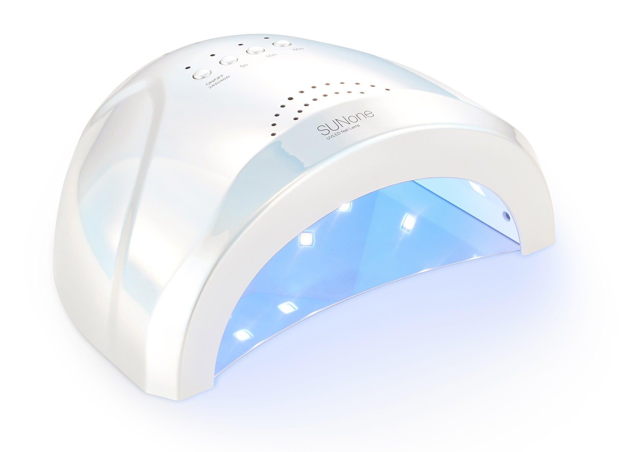 SUNONE nagų lempa LED/UV SUN1 24W/48W, sidabrinė