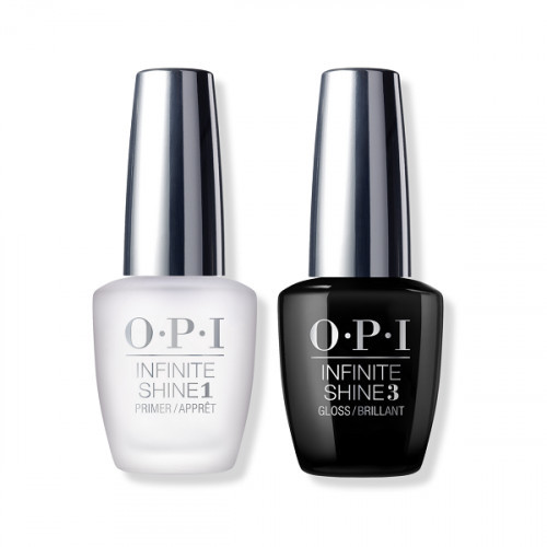 OPI Infinite Shine Duo Pack Base Coat & Top Coat Hibridinio nagų lako pagrindas ir viršutinis sluoksnis, 2x15ml