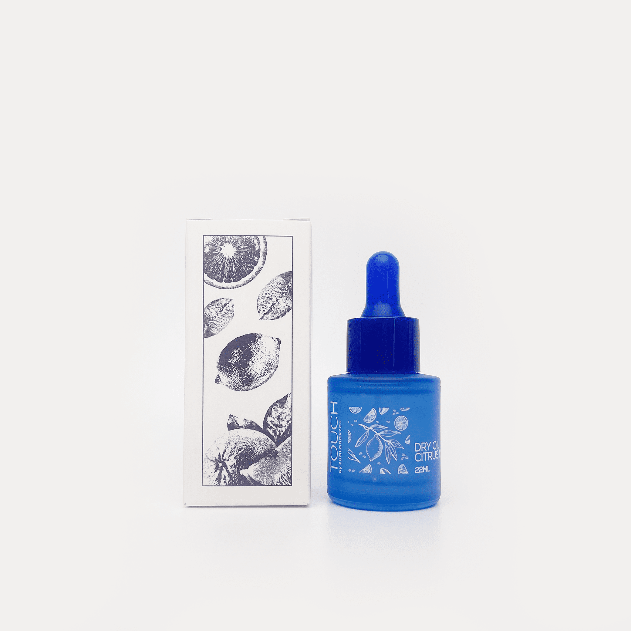 TOUCH Dry Oil sausas odelių ir nagų aliejus Citrus Mix, 22ml