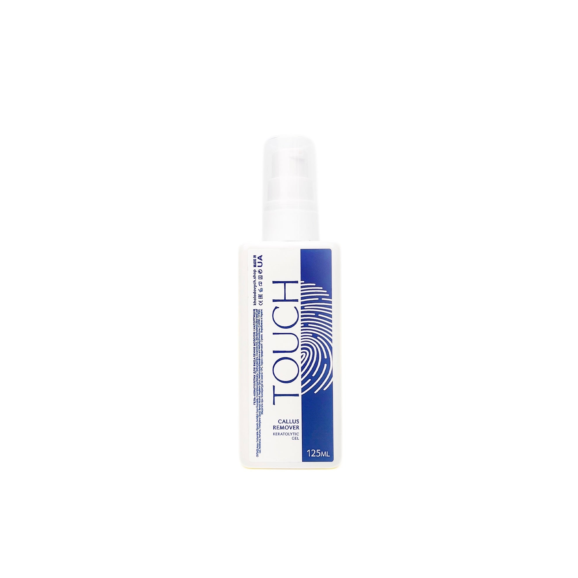 TOUCH Callus Removal keratolitinis gelis nuospaudoms šalinti, 125ml