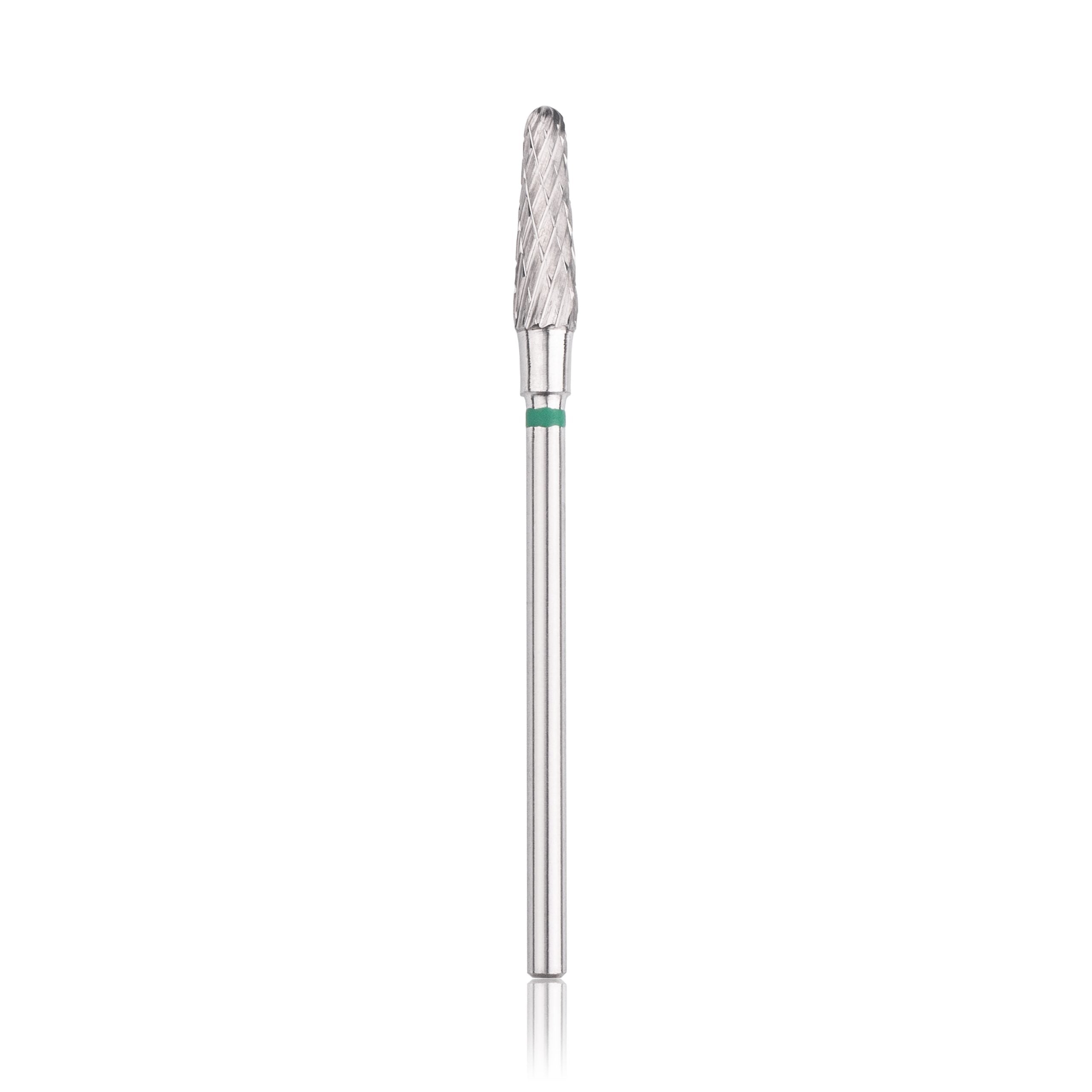 HEAD Volframo karbido antgalis Cone GREEN, Ø4.0 mm, L-13.0 mm