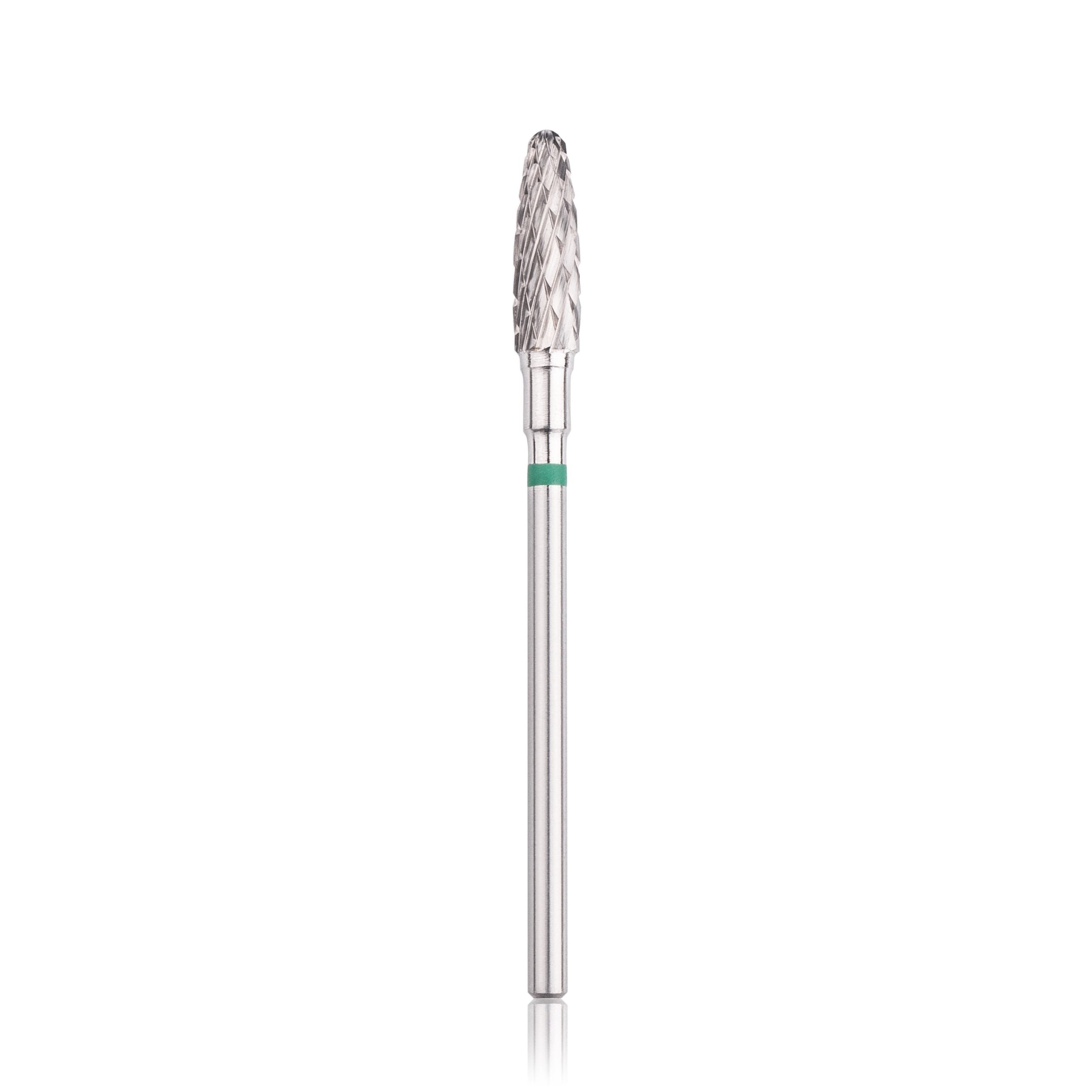 HEAD Volframo karbido antgalis Corn GREEN, Ø4.0 mm, L-13.0 mm