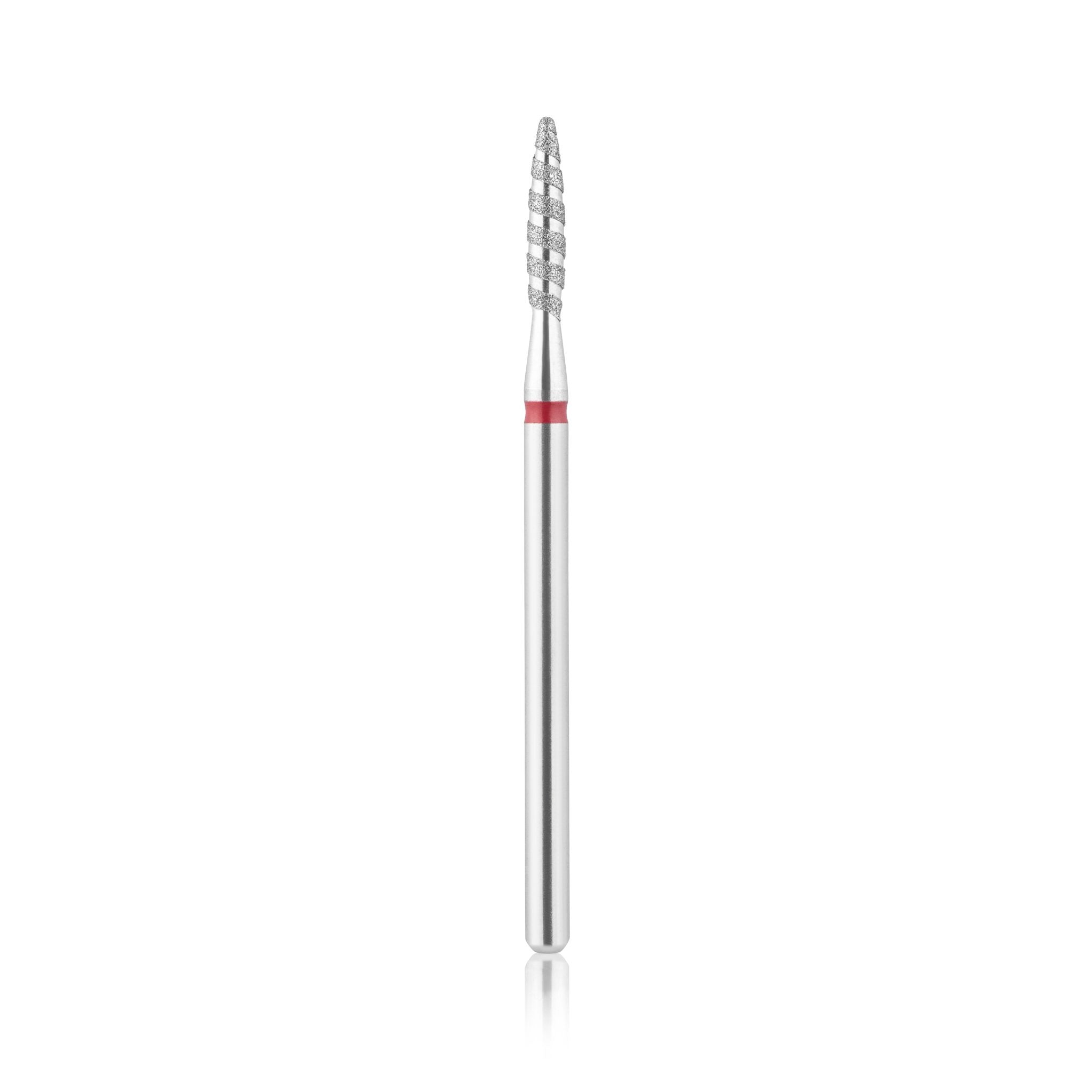 HEAD Deimantinis antgalis Flame Tornado Rounded RED, Ø2.1