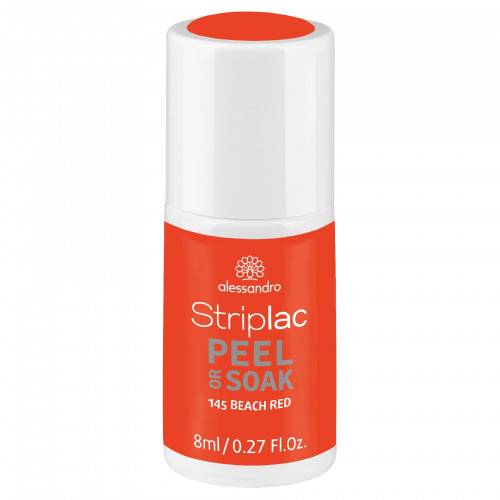 Alessandro Striplac Peel Or Soak Nagų lakas, 145 Beach Red