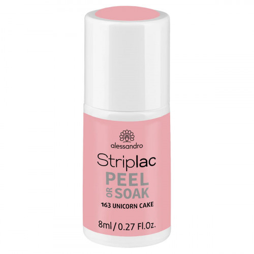 Alessandro Striplac Peel Or Soak Nagų lakas, 163 Unicorn Cake