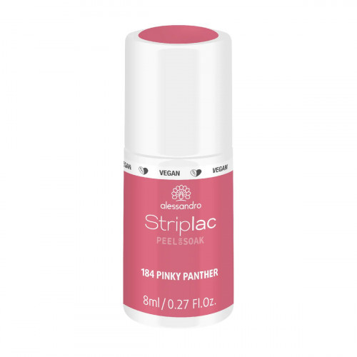 Alessandro Striplac Peel Or Soak Nagų lakas, 184 Pinky Panther