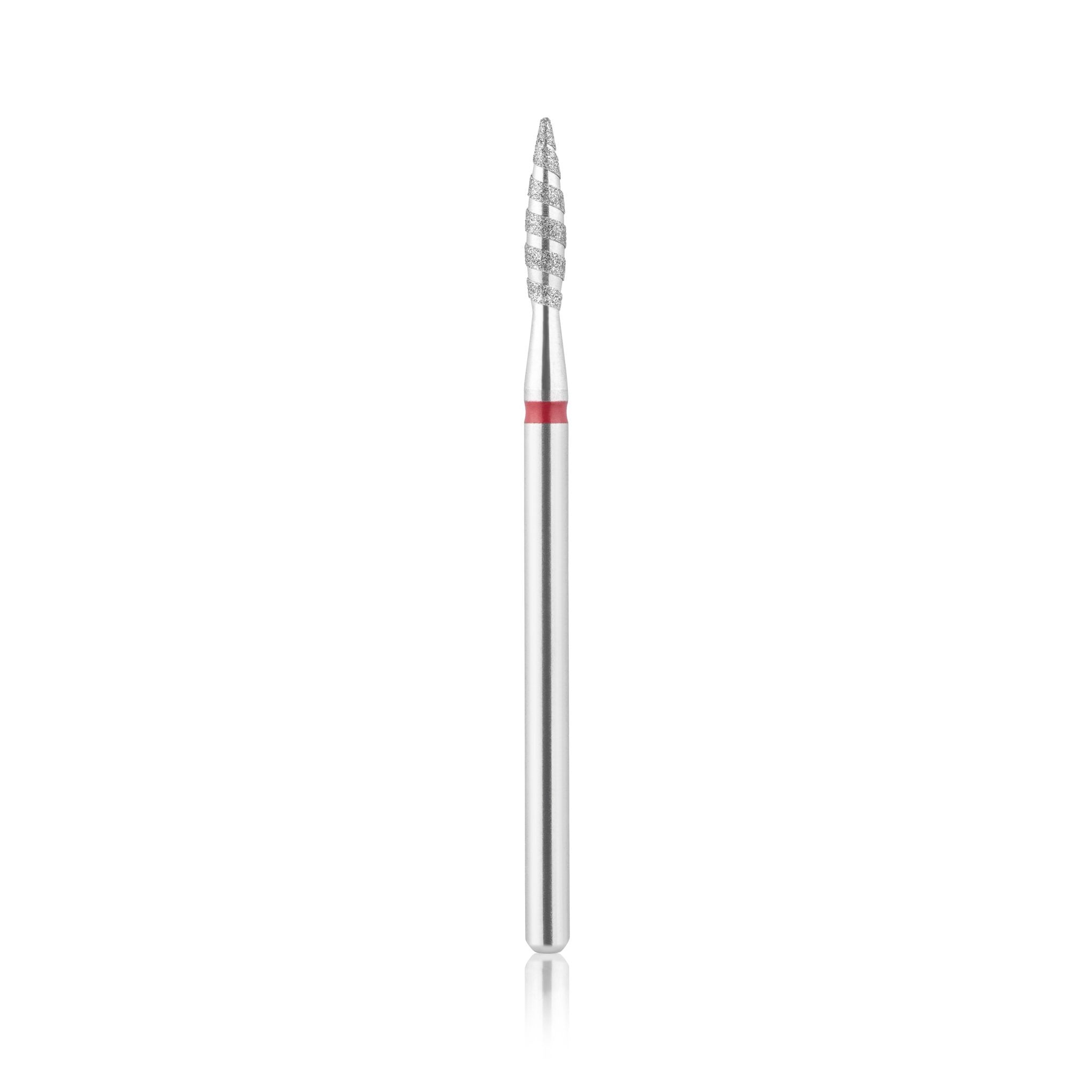 HEAD Deimantinis antgalis Flame Tornado Rounded RED, Ø2.3