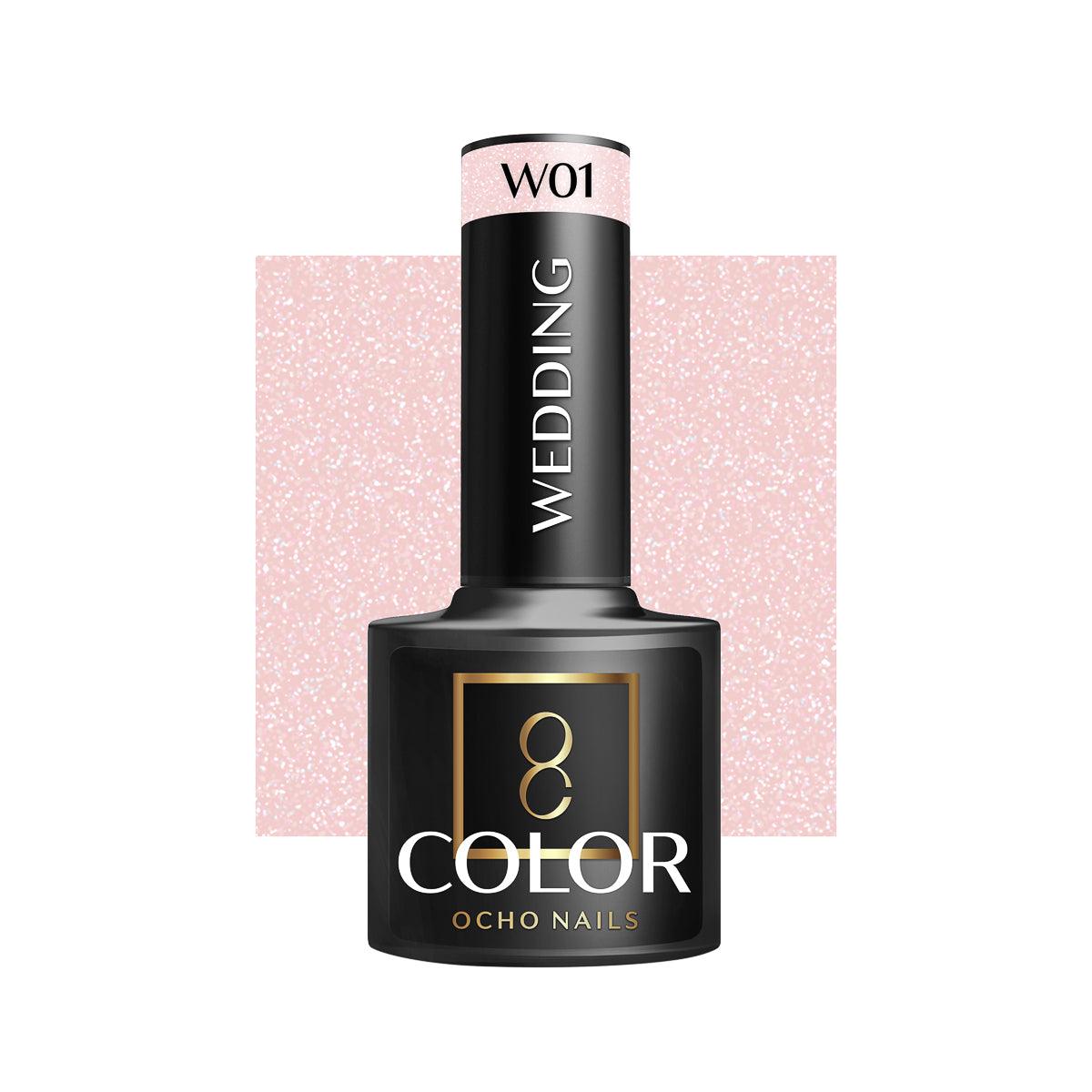 OCHO NAILS Kamufliažinis nagų lakas WEDDING W01, 5g