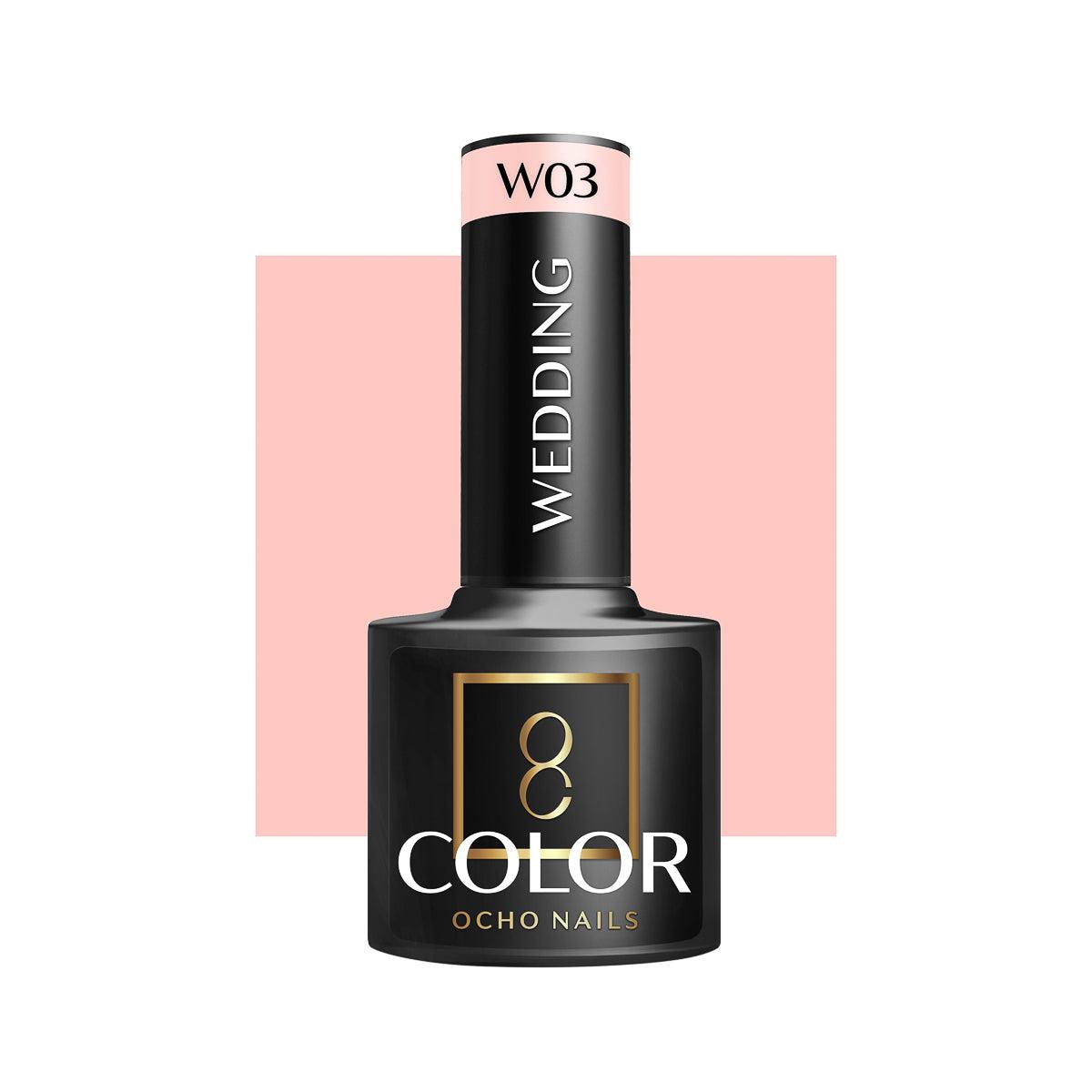 OCHO NAILS Kamufliažinis nagų lakas WEDDING W03, 5g