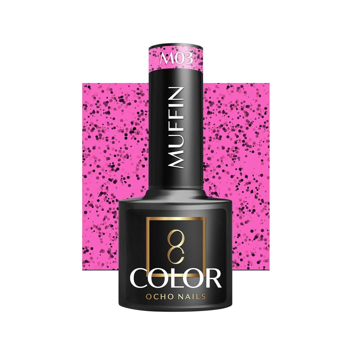 OCHO NAILS Kamufliažinis nagų lakas Muffin M03, 5g