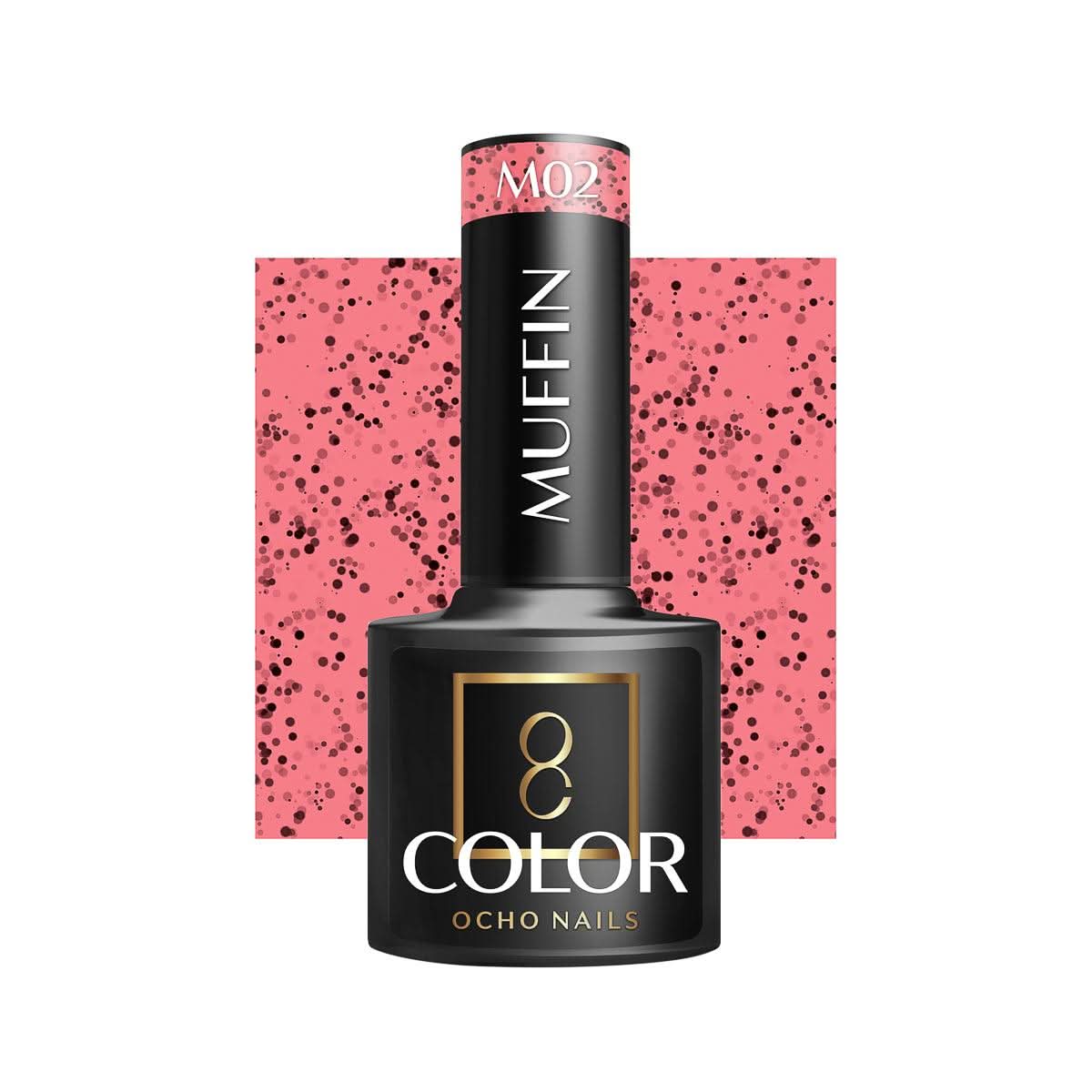 OCHO NAILS Kamufliažinis nagų lakas Muffin M02, 5g