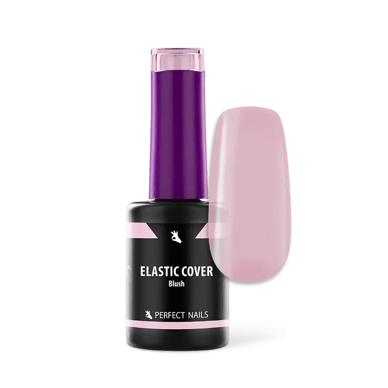 PERFECT NAILS Elastic Cover elastinis dengiamasis gelis BLUSH, 8ml