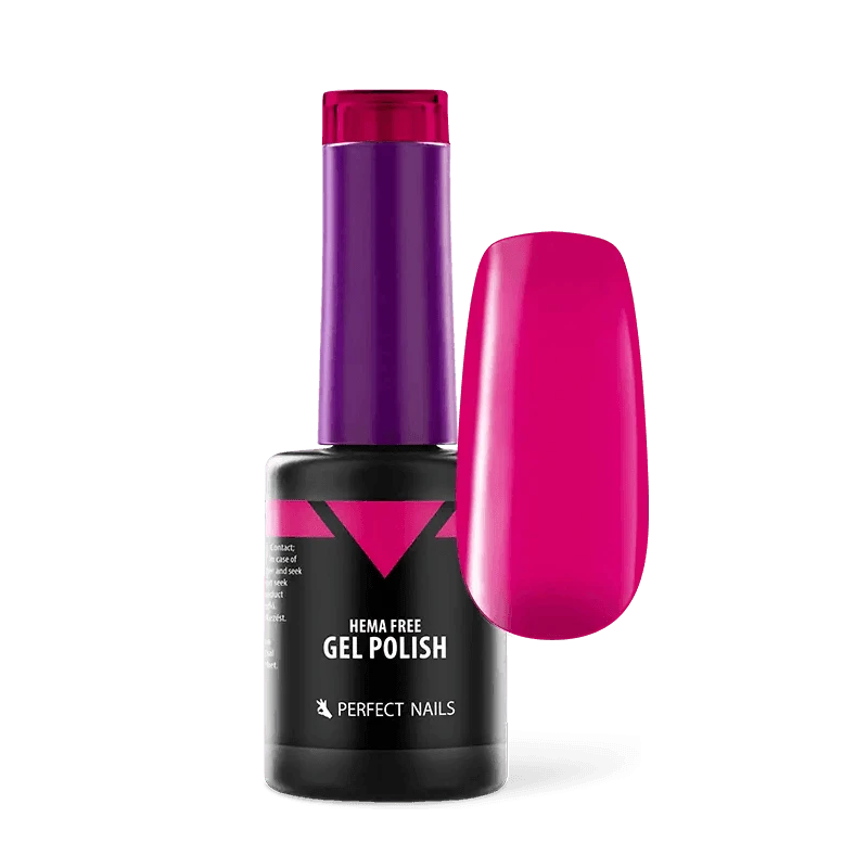 PERFECT NAILS HEMA FREE gelinis lakas HF018 MAGENTA, 8 ml.