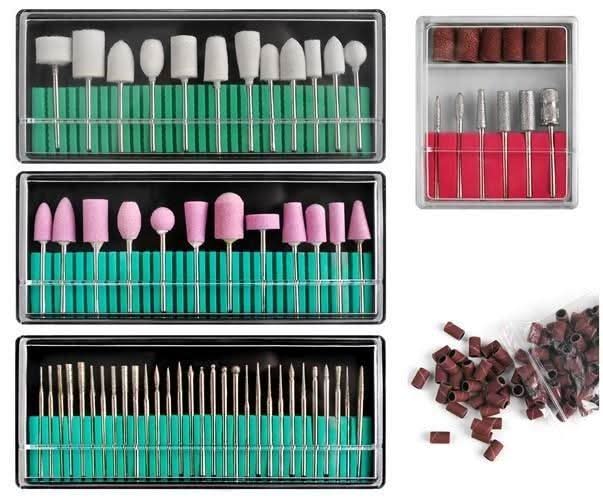 Beautylushh manikiūro antgalių rinkinys