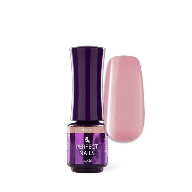 PERFECT NAILS LacGel gelinis lakas Nude #102, 4 ml.