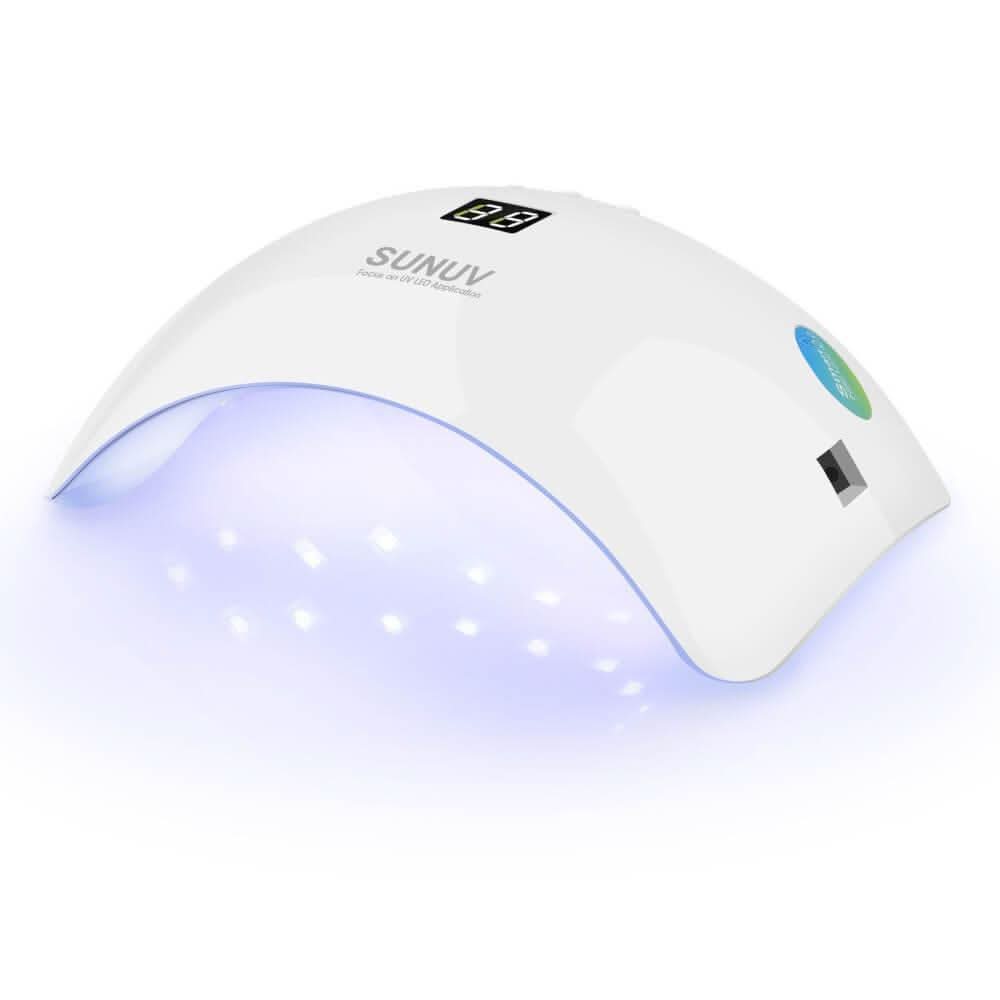 SUN8 UV/LED nagų lempa su 21 šviesos diodu ir LED ekranu, 48 W