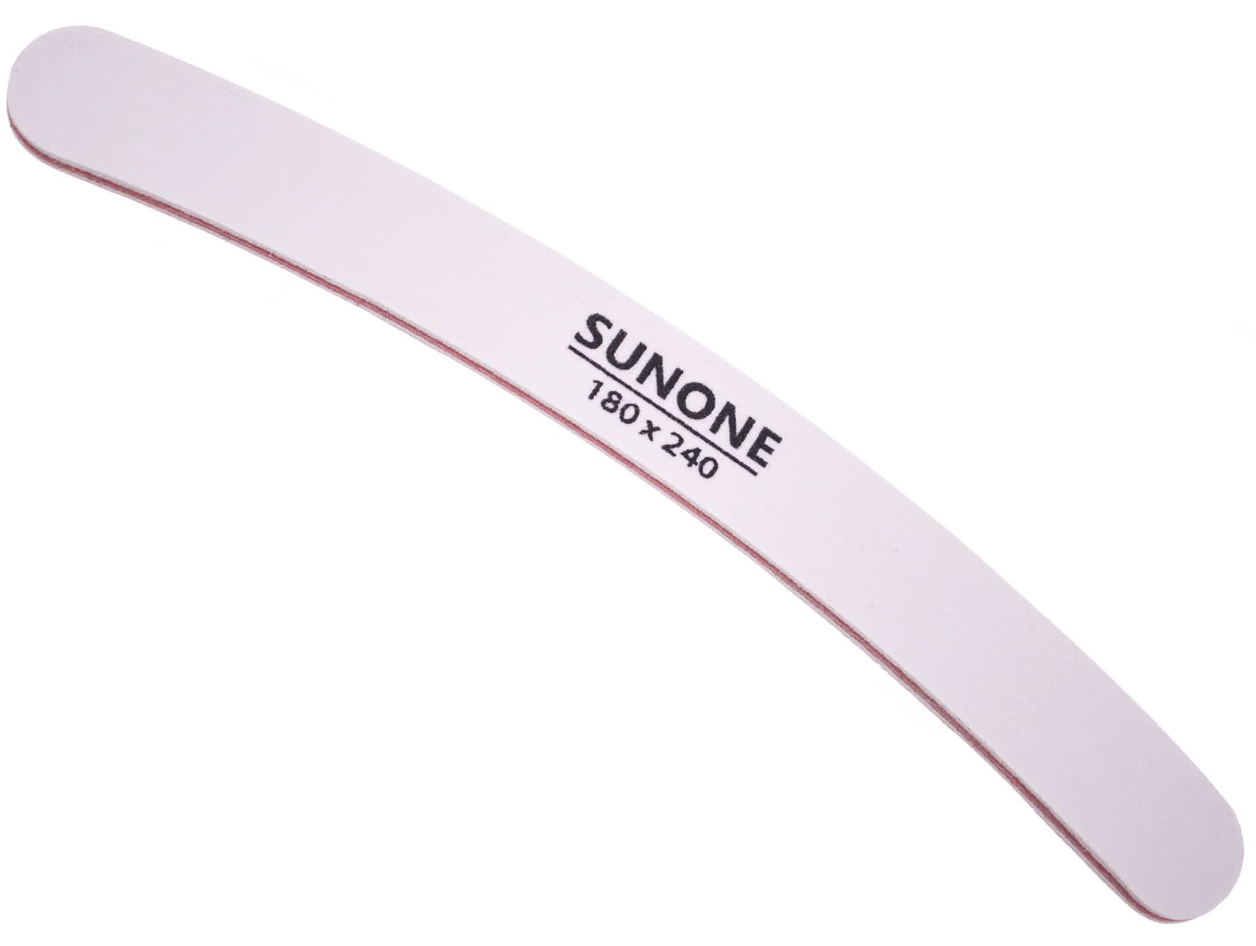 Nagų dildė SUNONE banano formos 180/240, 10 vnt.