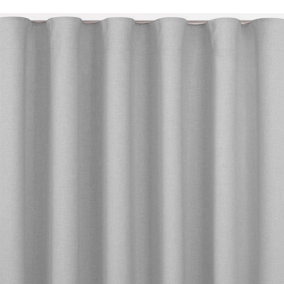 Naktinė užuolaida CARMENA  GREY PLEAT, 150x245 cm