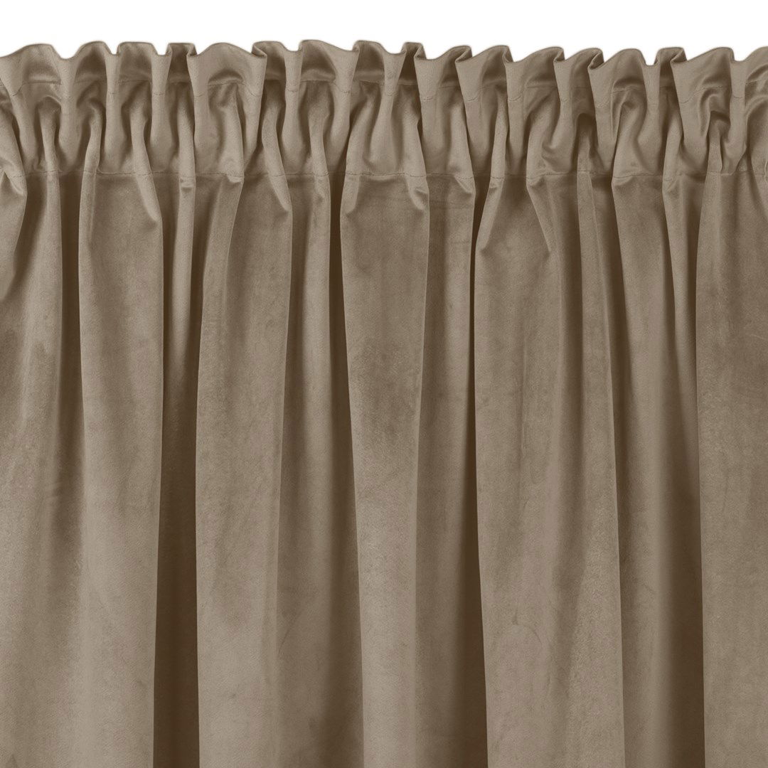 Naktinė užuolaida VILA  BEIGE PLEAT, 135x245 cm