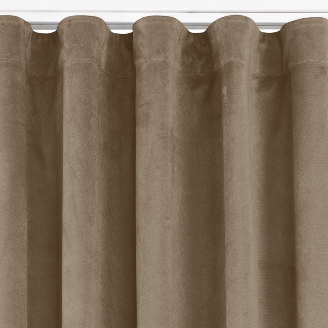 Naktinė užuolaida VILA  BEIGE PLEAT, 135x245 cm