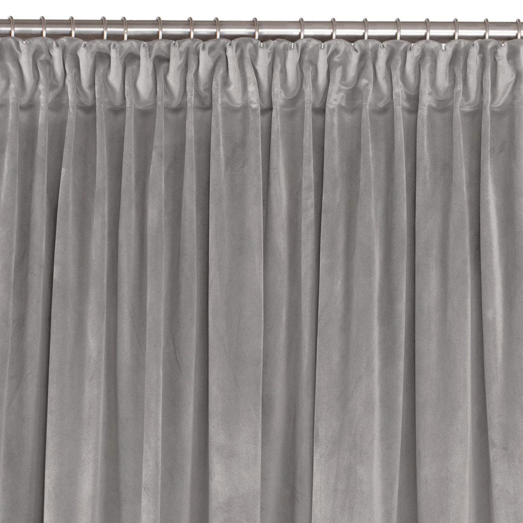 Naktinė užuolaida VILA  GREY PLEAT, 135x245 cm