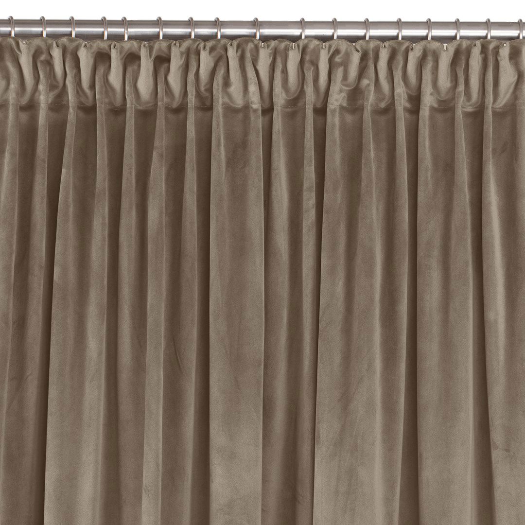 Naktinė užuolaida VILA  BEIGE PLEAT, 135x245 cm