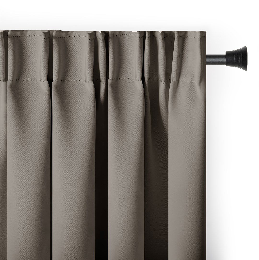 Naktinė užuolaida AmeliaHome BLACKOUT,  140x245 cm, beige