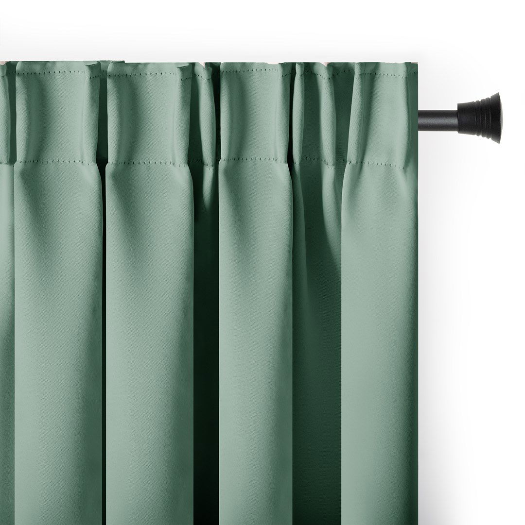 Naktinė užuolaida AmeliaHome BLACKOUT, 140 x 245 cm, žalia