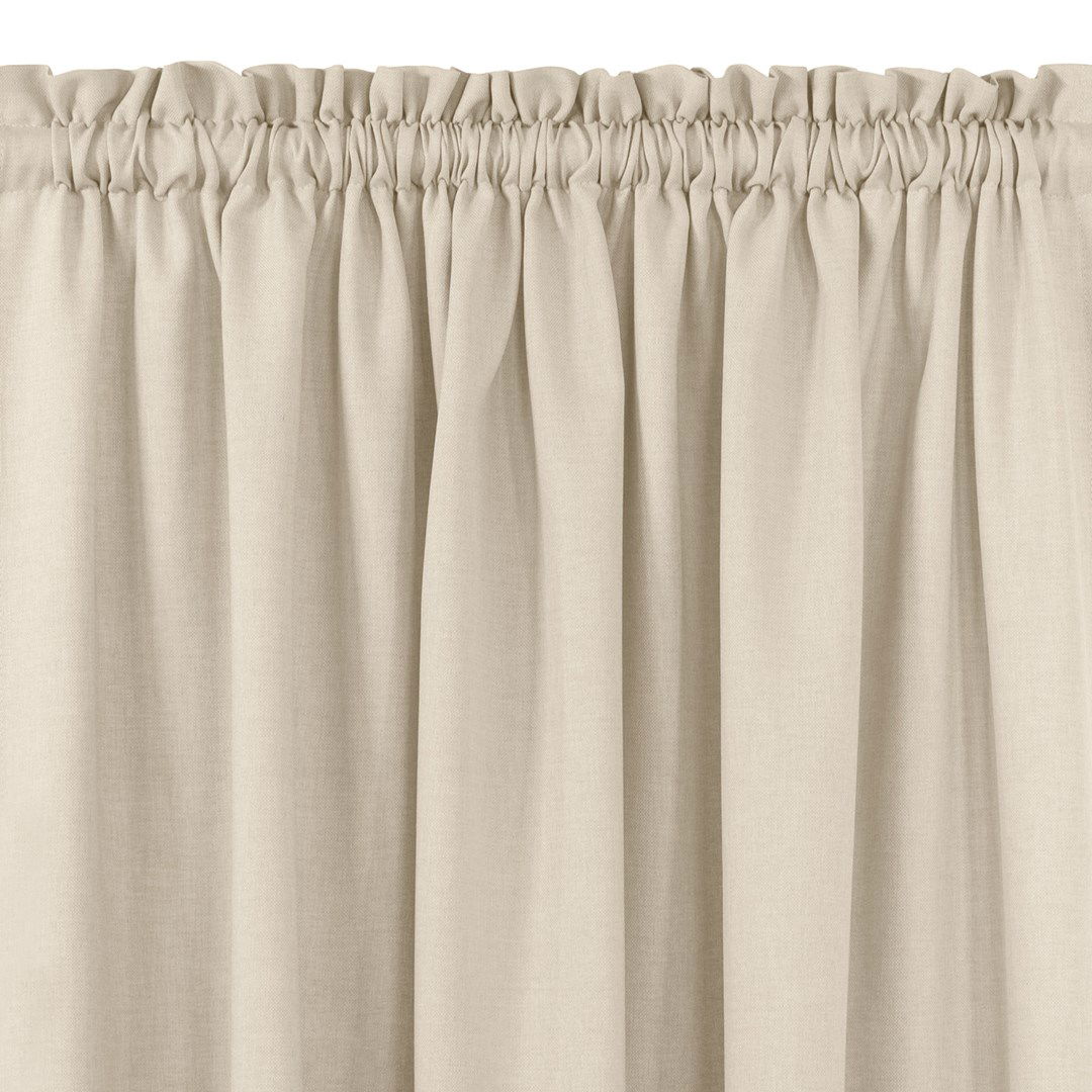 Naktinė užuolaida CARMENA  CREAM TUNNEL, 150x225 cm