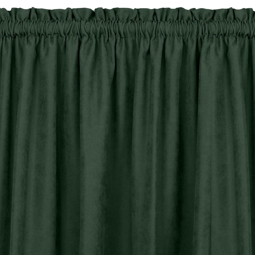 Naktinė užuolaida MILANA BOTTLEGREEN TUNNEL, 220x245 cm