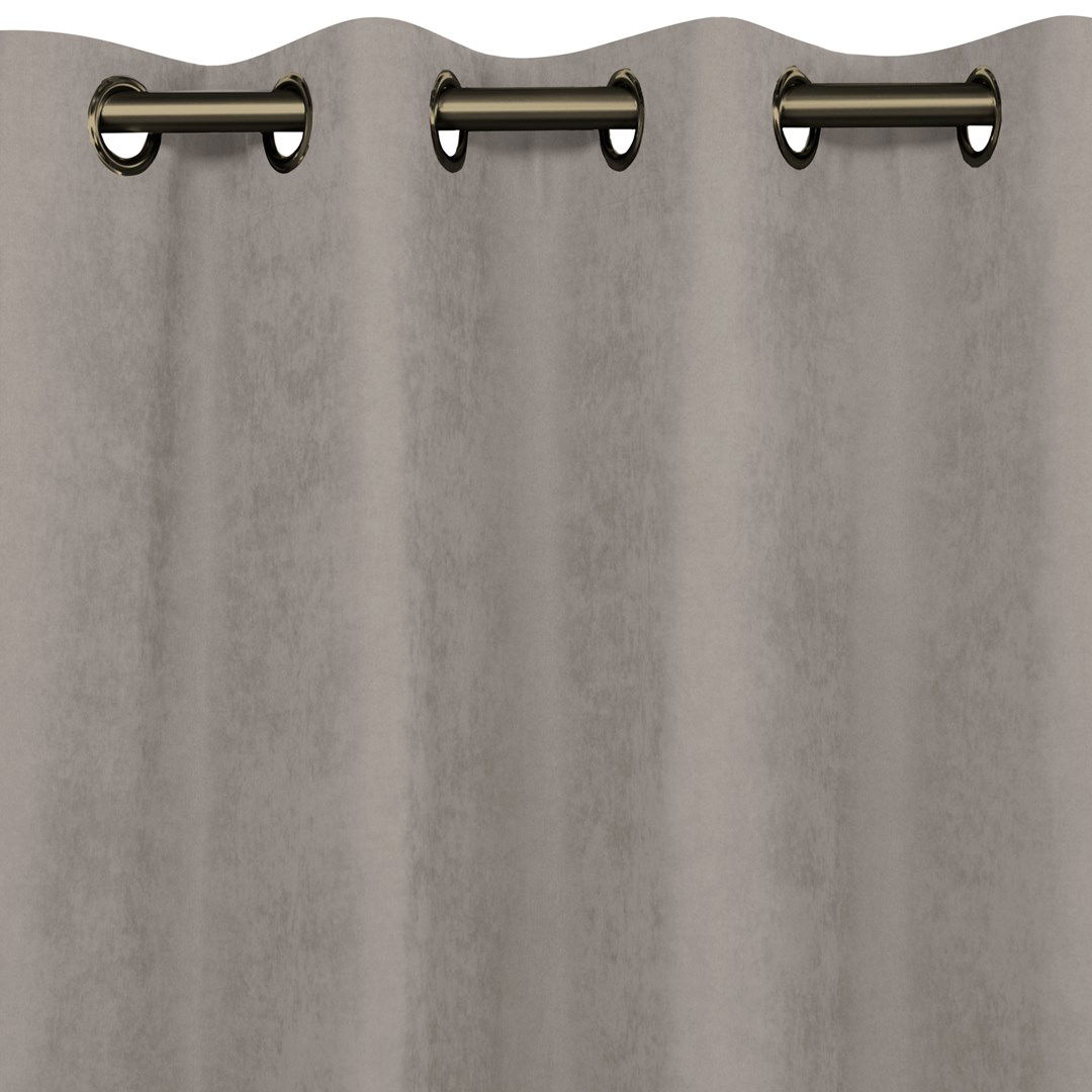 Naktinė užuolaida MILANA CAPPUCCINO EYELETS, 220x225 cm