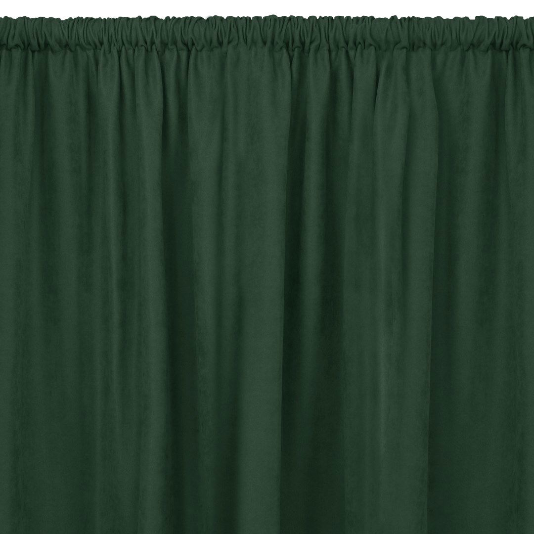 Naktinė užuolaida MILANA BOTTLEGREEN TUNNEL, 220x270 cm