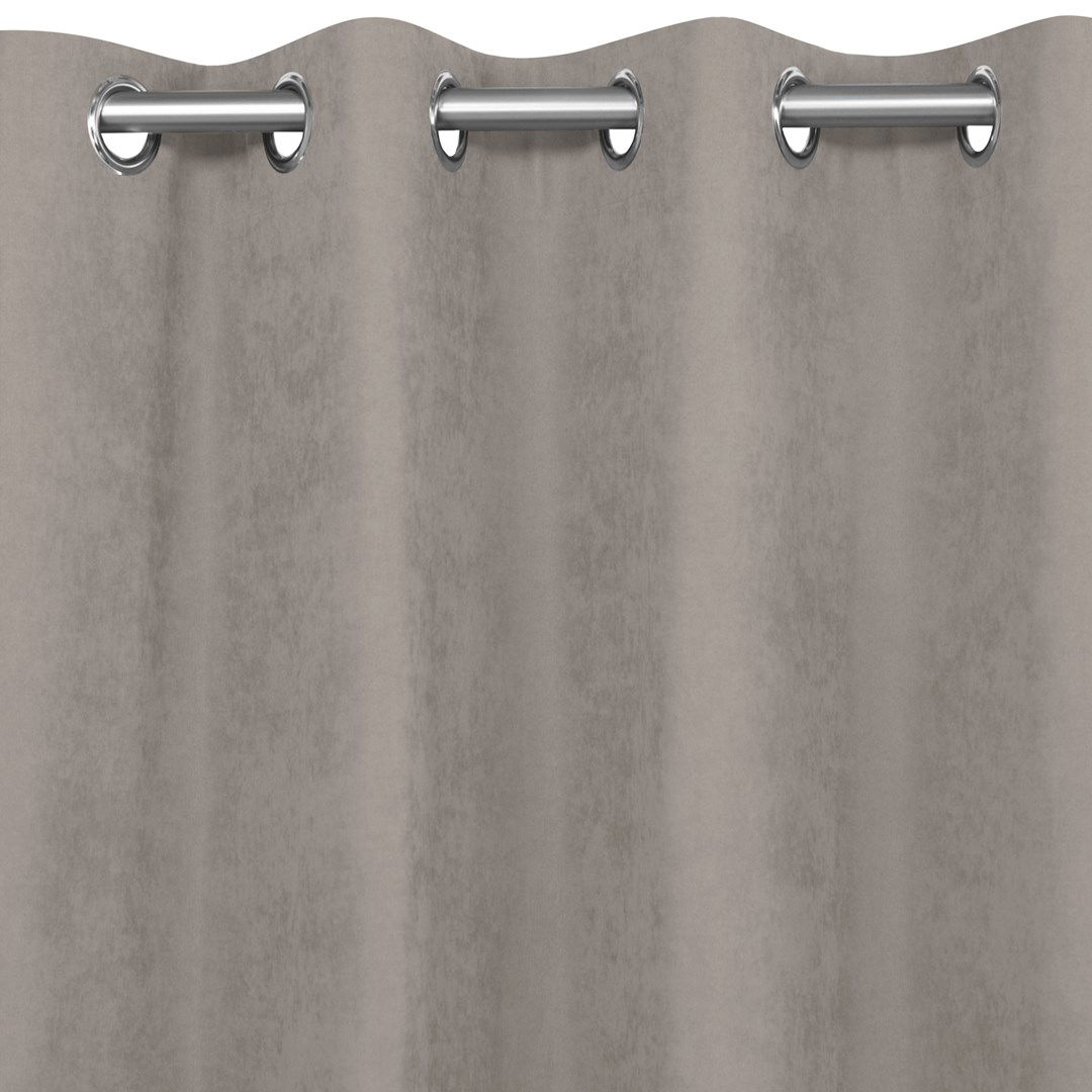 Naktinė užuolaida MILANA CAPPUCCINO EYELETS, 220x175 cm