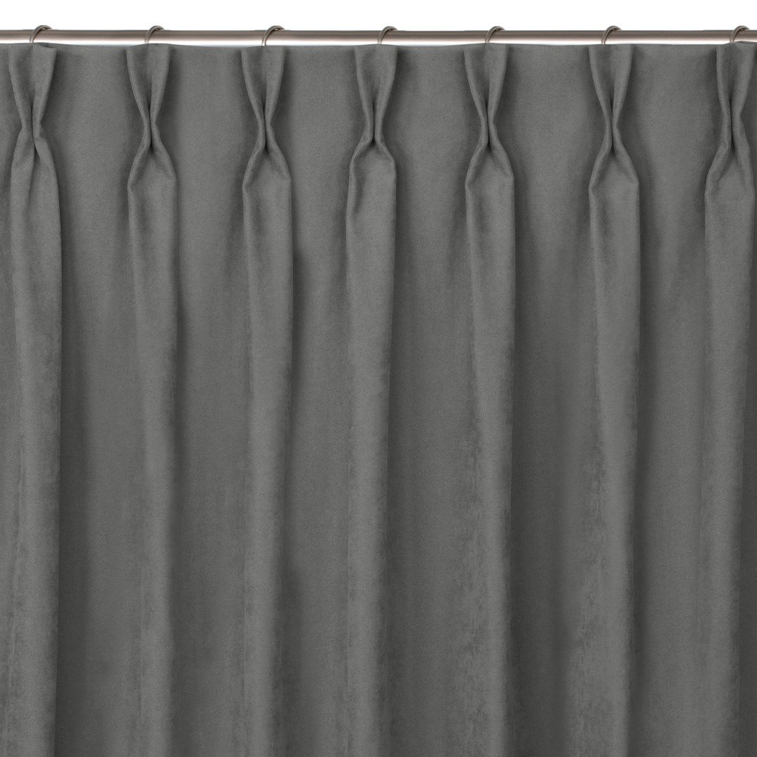 Naktinė užuolaida MILANA GREY FLEX, 220x270 cm