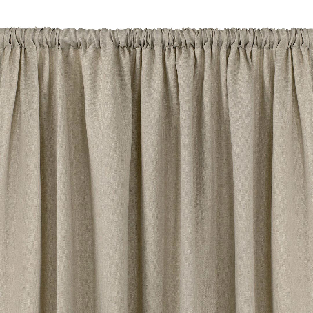 Naktinė užuolaida CARMENA  BEIGE TUNNEL, 220x225 cm