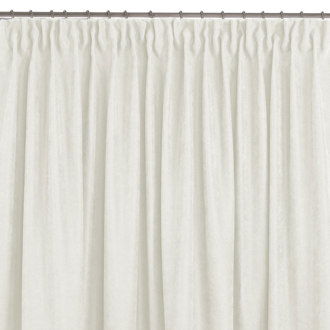 Naktinė užuolaida MILANA CREAM PLEAT, 220x225 cm