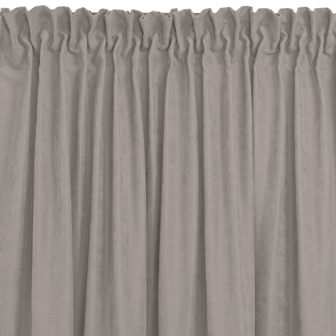Naktinė užuolaida MILANA CAPPUCCINO PLEAT, 220x245 cm