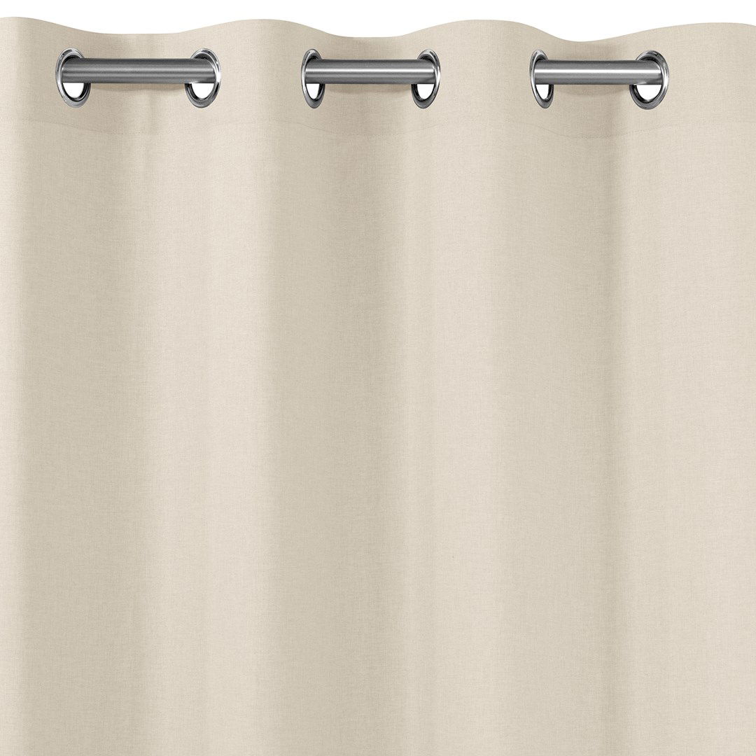 Naktinė užuolaida CARMENA  CREAM EYELETS, 150x245 cm