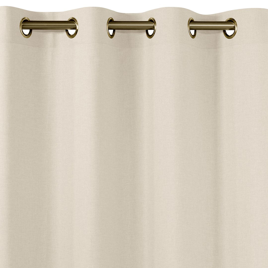 Naktinė užuolaida CARMENA  CREAM EYELETS, 220x270 cm