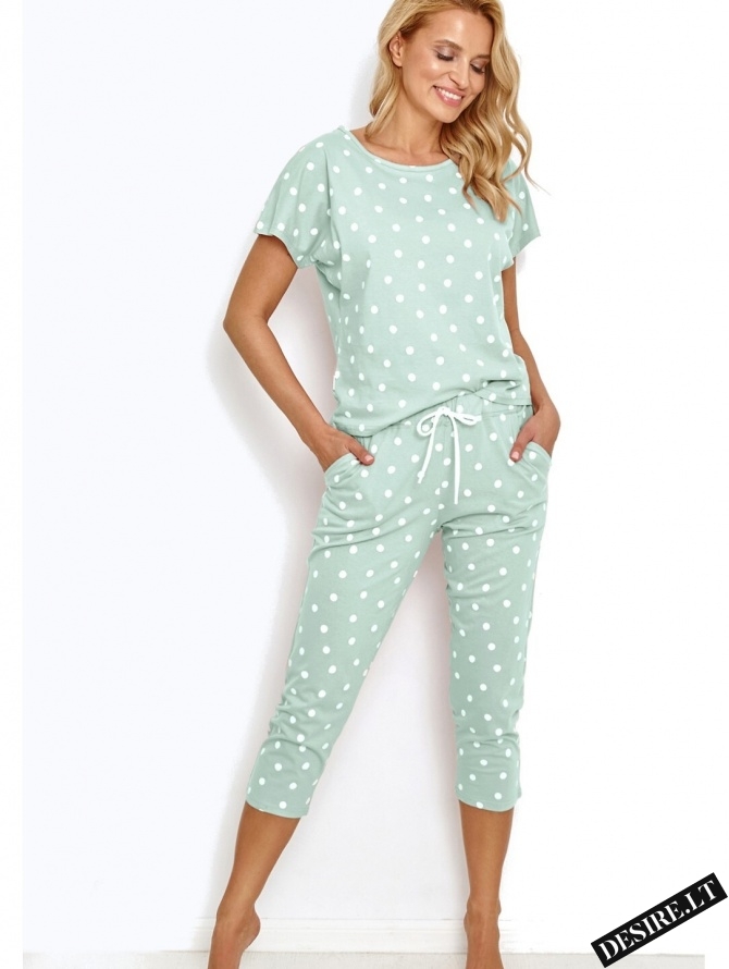 Medvilnės pižama CHLOE MINT 2860