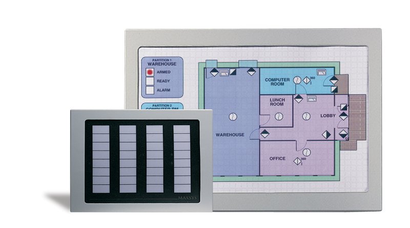 DSC MAXSYS taškinis grafinis modulis PC4632W