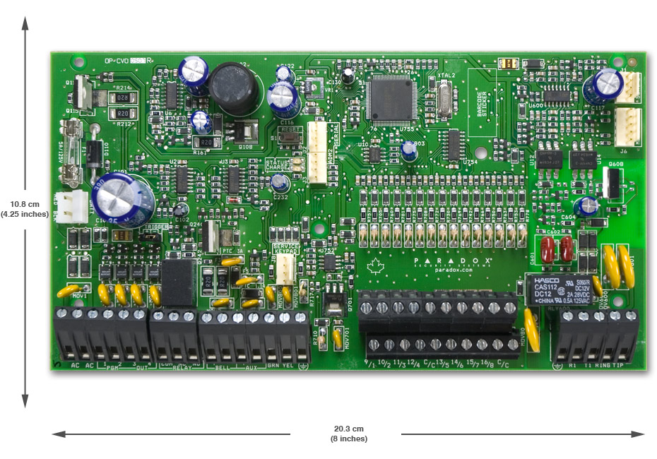 PARADOX SPECTRA SP7000