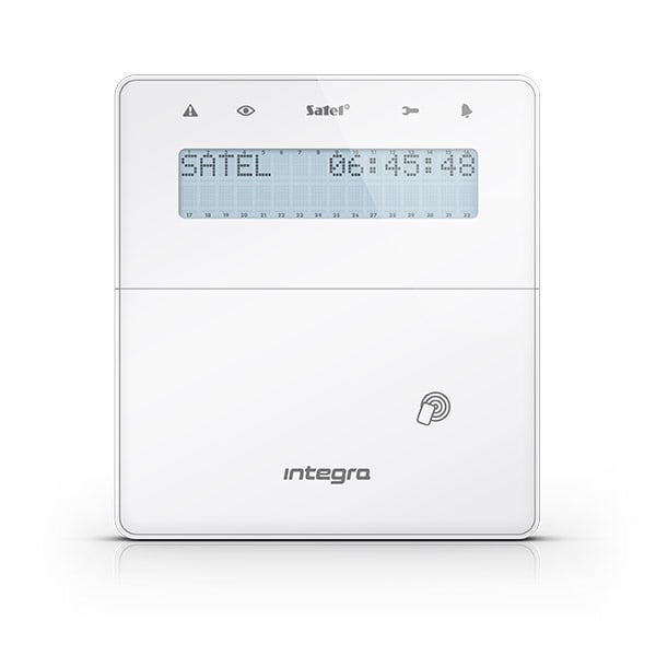 Klaviatūra SATEL INT-KLFR-W (Juoda)