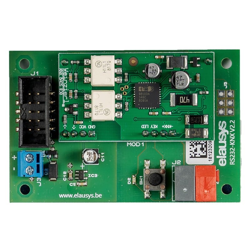 KNX sąsaja Paradox EVO centralėms (RS232 komunikacija per PRT3 modulį)